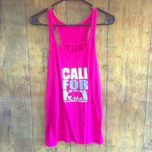 California New Republic work out tank top
